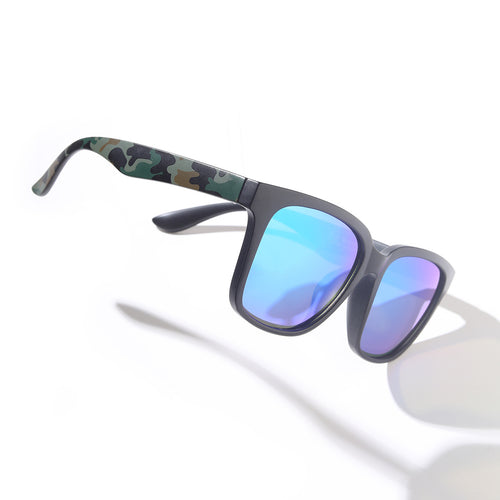 Dame kvadratisk solbrille med UV-beskyttelse og moderne design Luvikno