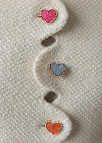 Luvik | Sydännappi Villatakki