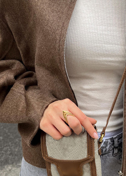 Luvik | Vetoketjulla Edessä Villa Takki