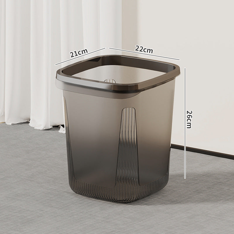 Moderne og elegante søppelbøtte for damer med halkefri bunn og ergonomisk håndtak Luvikno