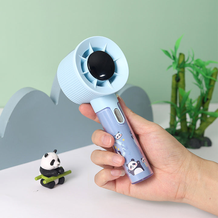 Unisex Bærbar Mini Vifte i søtt Panda-design Luvikno