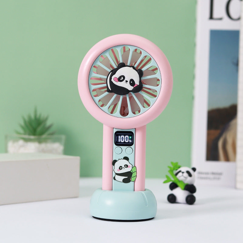 Kvinnelig bærbar miniblad med søtt panda-design Skanto
