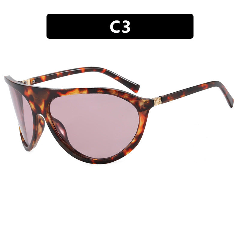 Damen Cat-Eye solbriller med unikt design og beskyttende UV-filter Luvikno