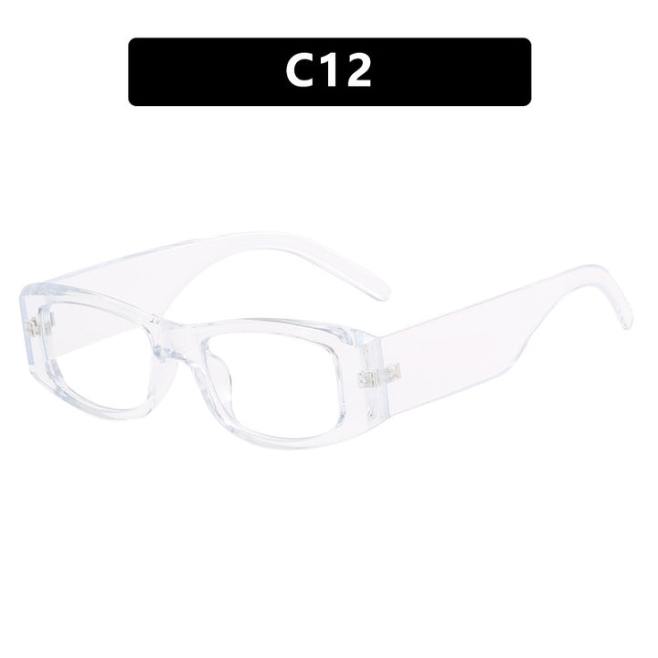 Dame moteriktig solbrille med stilfull ramme Luvikno