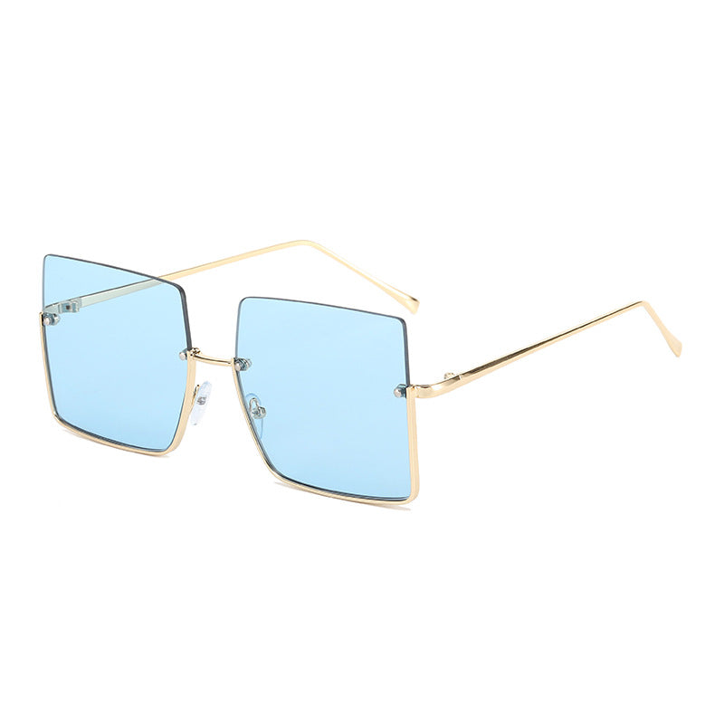Damer Modisk solbrille i markant kvadratdesign Luvikno