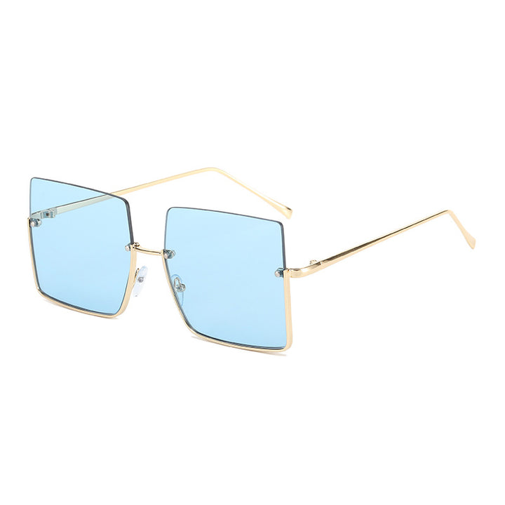 Damer Modisk solbrille i markant kvadratdesign Luvikno