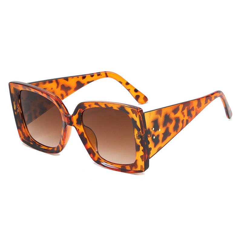 Dame Overdimensjonert Leo-solbrille Luvikno