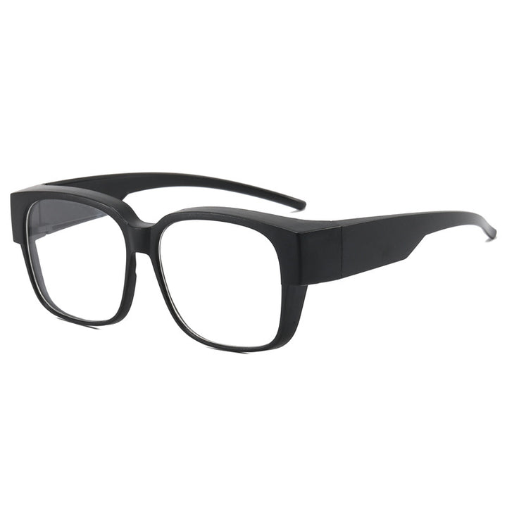 Dame moteriktig kvadratisk solbrille med ergonomisk design Luvikno