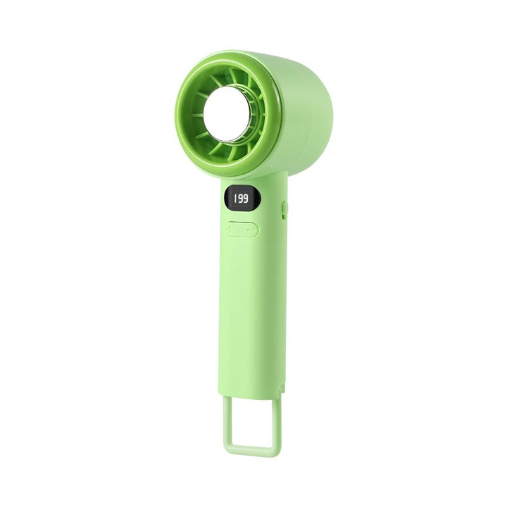 Unisex håndholdt USB-vifte med digital kontroll Luvikno