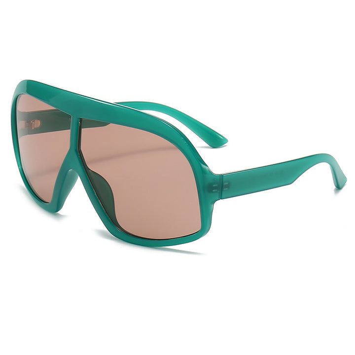 Damer Sports solbriller med bred ramme og polarisert glass Luvikno