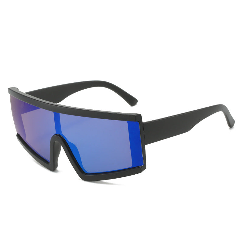 Kvinner Sporty solbriller med bred, ripebestandig linse og UV-beskyttelse Luvikno