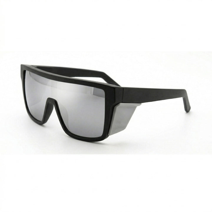 Dame sport solbriller i moderne design med bred ramme og polariserende linser Luvikno
