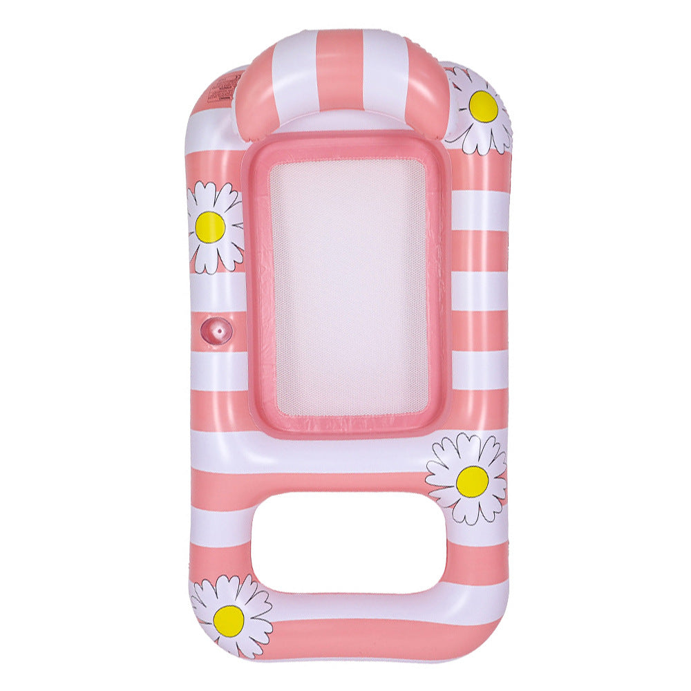 Kvinnenes oppblåsbare lounger med blomstermotiv Luvikno