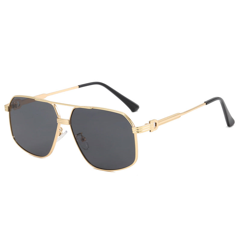 Dame stilige oversized solbriller med diamantformet ramme Luvikno