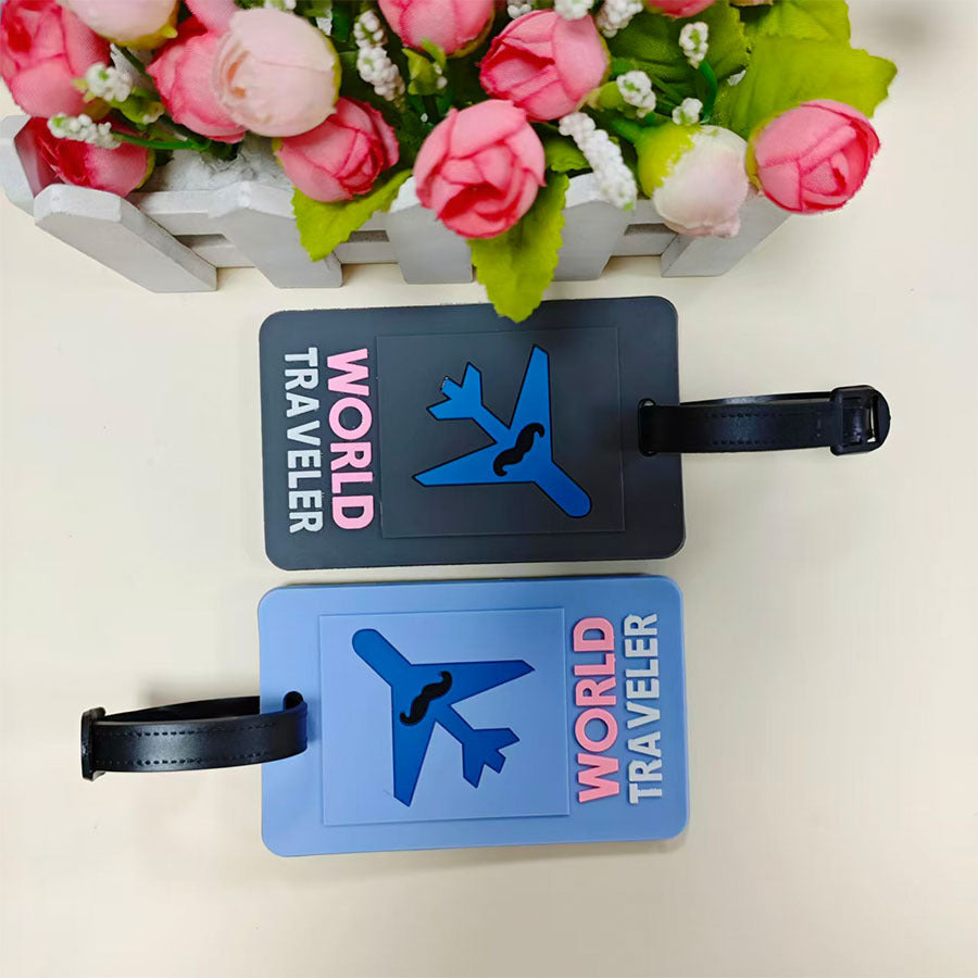 Unisex Bagasjetag med unikt flymotiv Luvikno