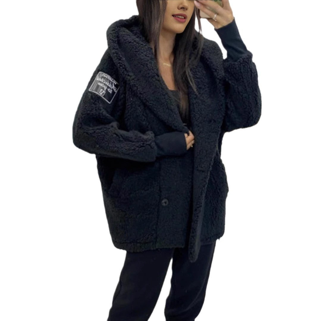 Luvik | Dame Oversized Teddyjakke