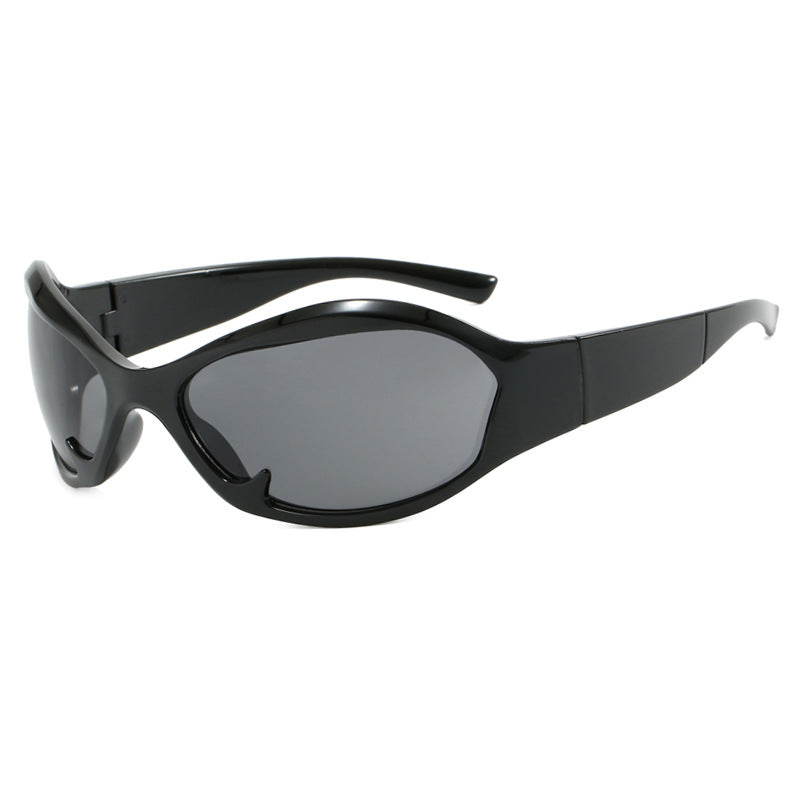 Dame Sport-solbrille med slitesterkt design og beskyttende UV-filter Luvikno