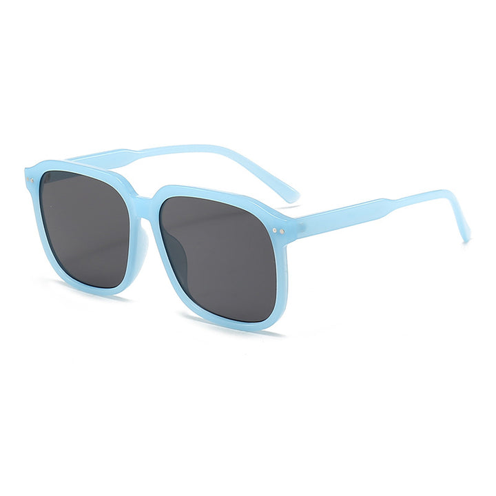 Dame Kvadratisk Solbrille med robust ramme og UV-beskyttelse Luvikno