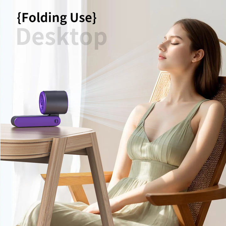 Folding Silent Cooling Fan Luvikno