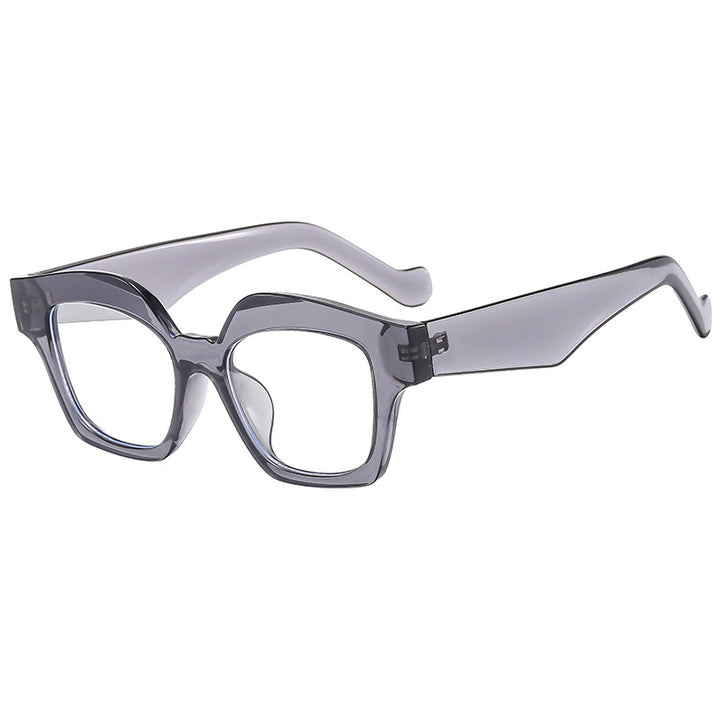 Dame designer solbrille i moderne skilpadde stil Luvikno