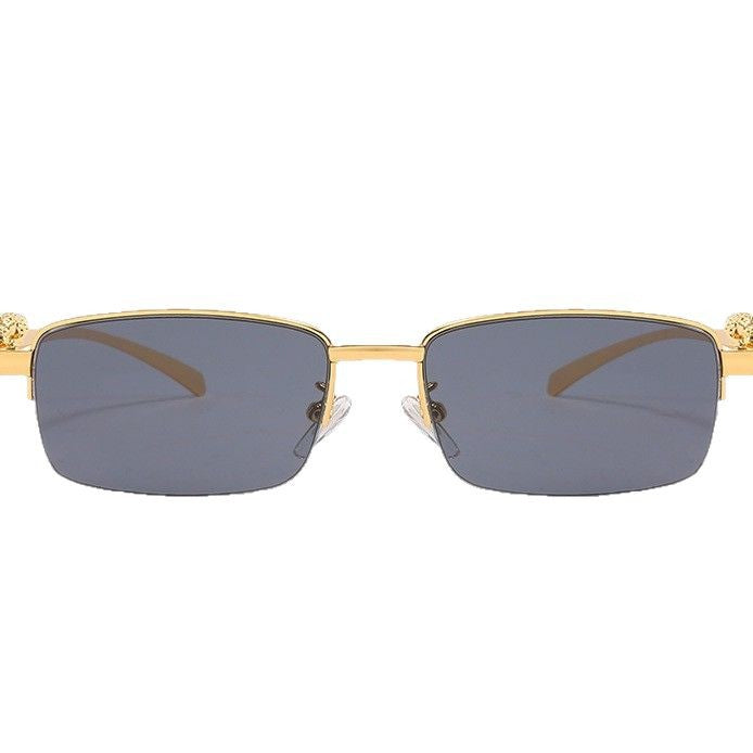 Dame Elegant Korreksjonsbrille med filigran design og høykvalitets metallramme Luvikno