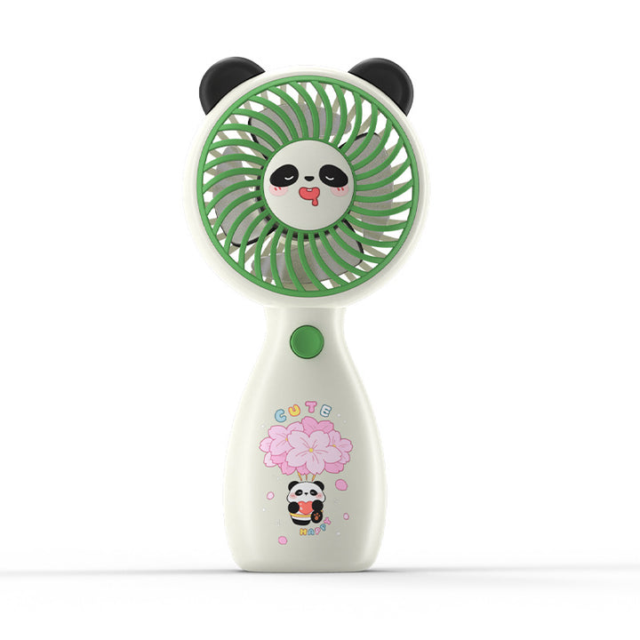 Dame Bærbar Håndvifte med søtt Panda-design Luvikno