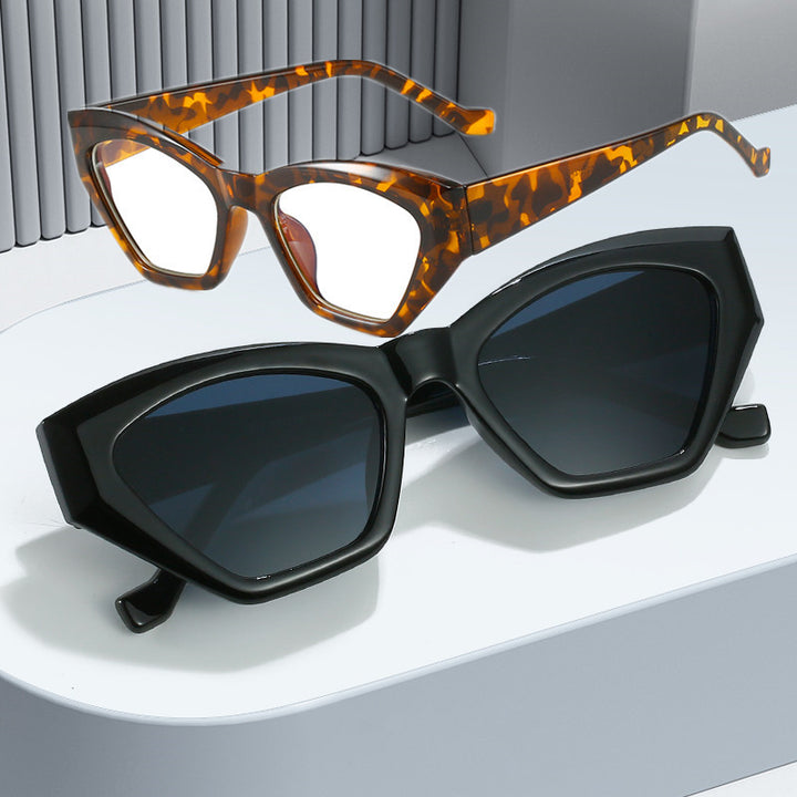 Dame Cat-Eye solbrille med UV-beskyttelse Luvikno
