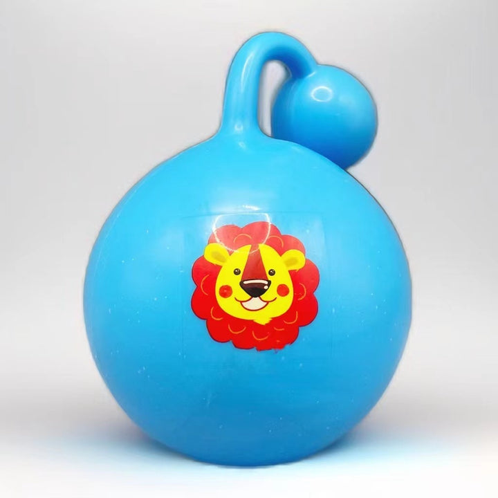 Unisex spill- og læringsball med dyremotiver Luvikno