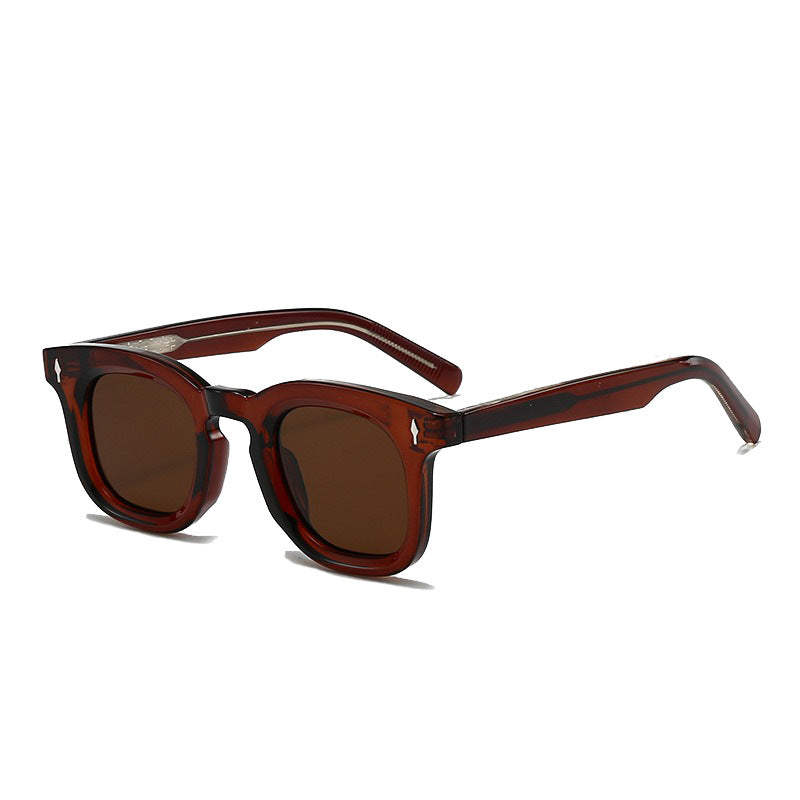 Dame UV-beskyttelse solbriller med moderne acetatrammer Luvikno