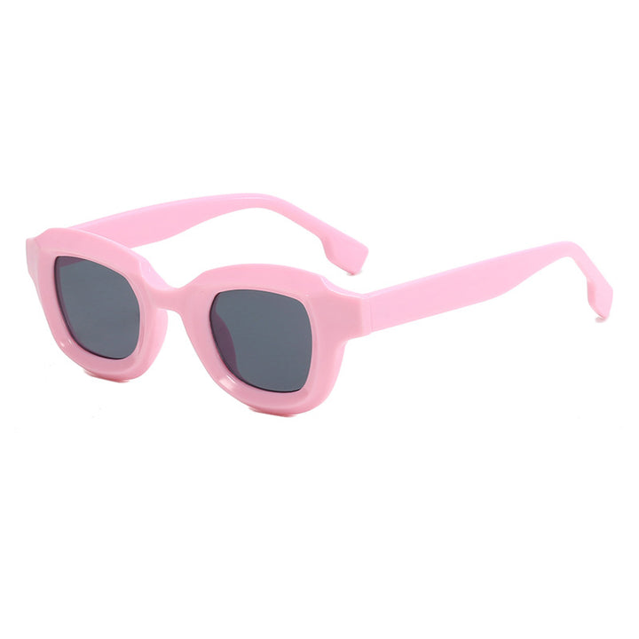 Dame Moderne Geometrisk Solbrille Luvikno