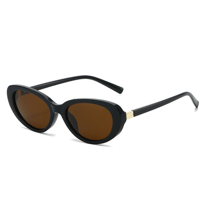 Damer moter solbrille i elegant Cat-Eye-stil Luvikno