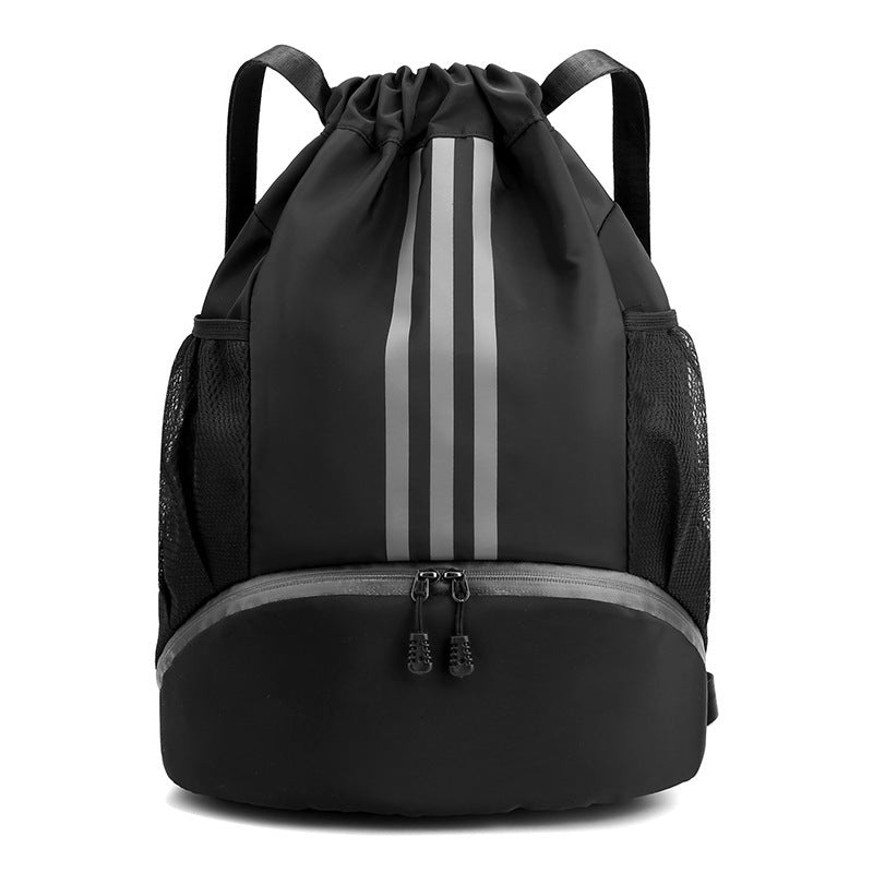Unisex Sporty Ryggsekk med Reflekterende Striper Luvikno