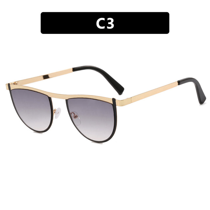Dame elegant solbrille med moderne design og UV-beskyttelse Luvikno