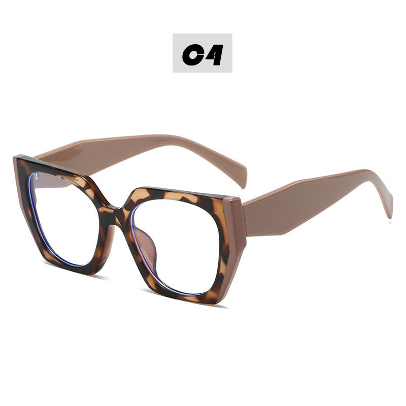 Dame Modisk Oversized Brille Luvikno