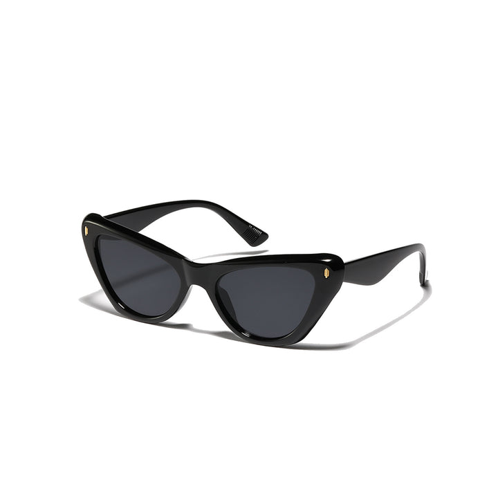 Dame trendy Cat-Eye solbriller Luvikno