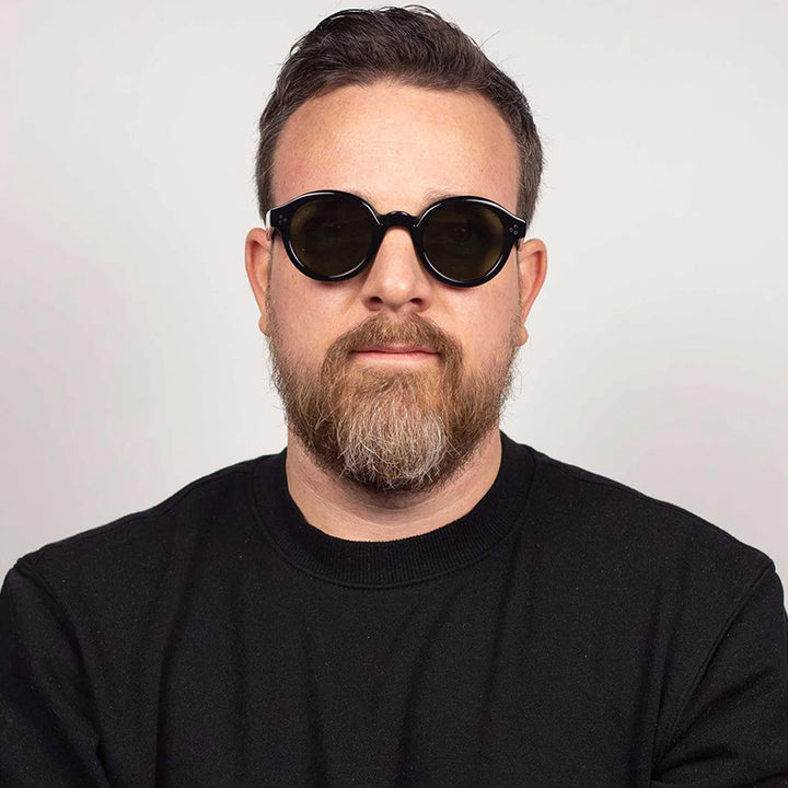 Damer Modisk Rund-solbrille med stilige detaljer Luvikno