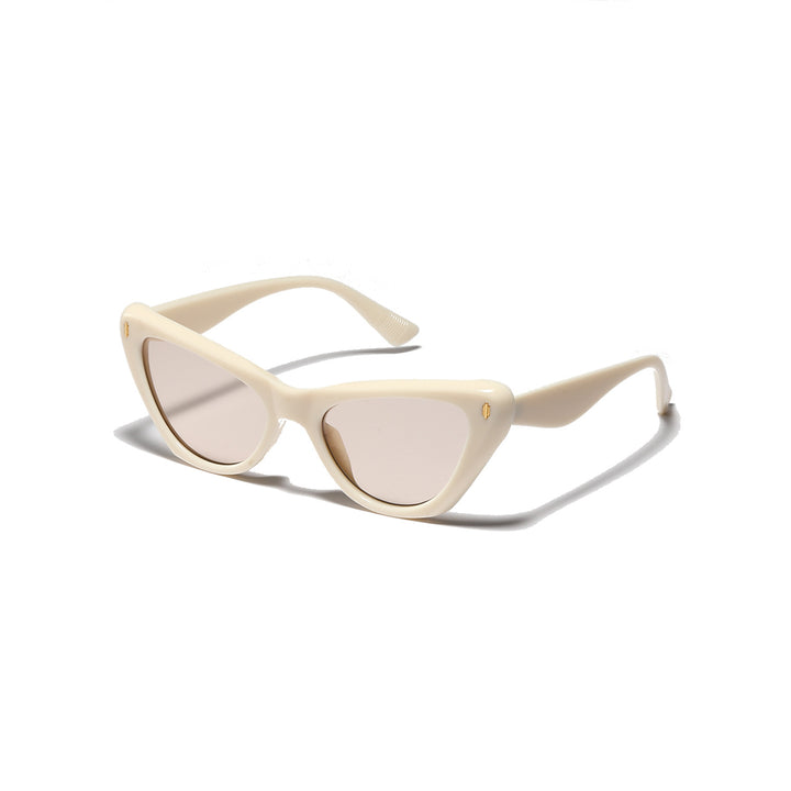 Dame trendy Cat-Eye solbriller Luvikno