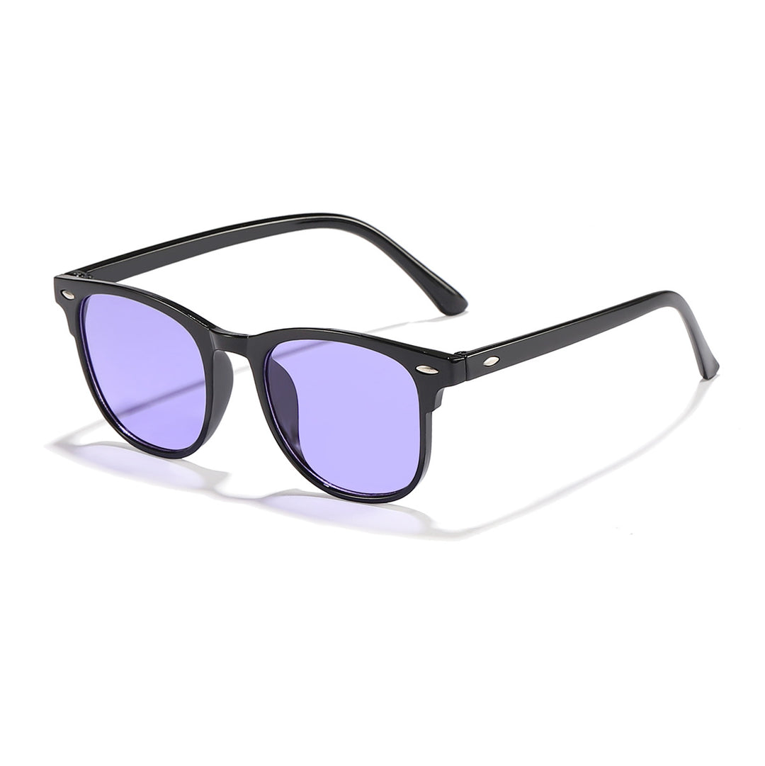 Dame trendy Gjennomsiktig Solbrille Luvikno