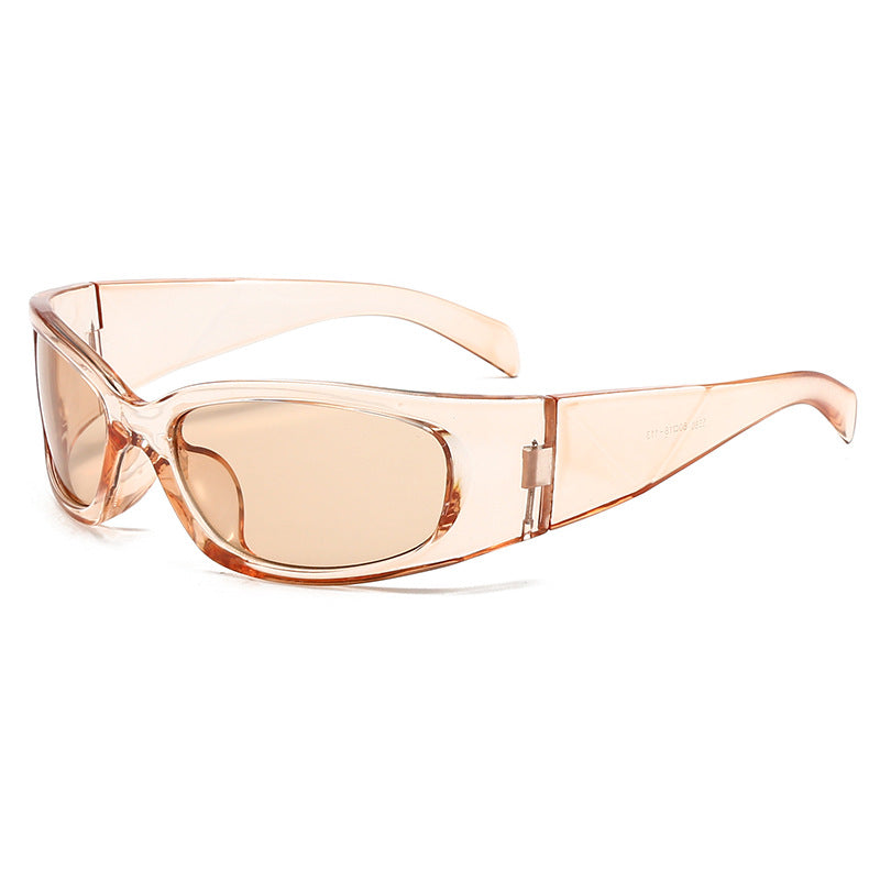 Dame sporty solbriller med moderne, ergonomisk design Luvikno