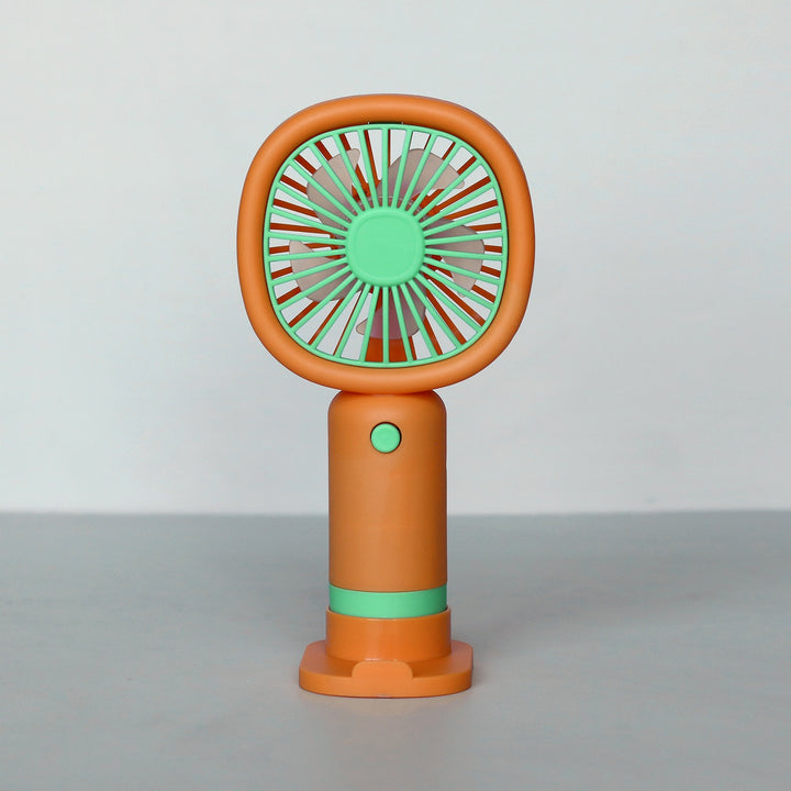 Unisex Håndholdt Vifte med ergonomisk design og praktisk ståfunksjon Luvikno