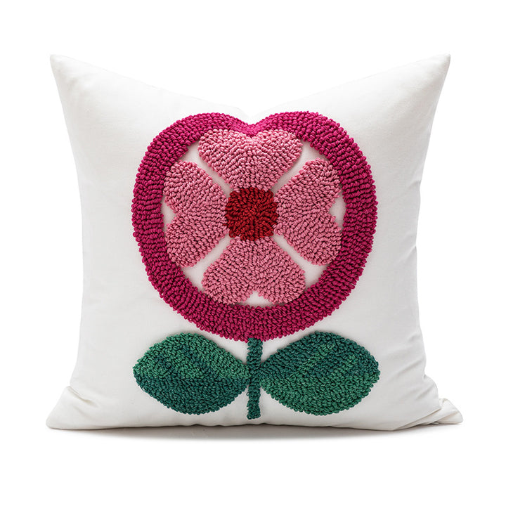 Women Decorative Pillowcase with Heart Pattern Luvikno
