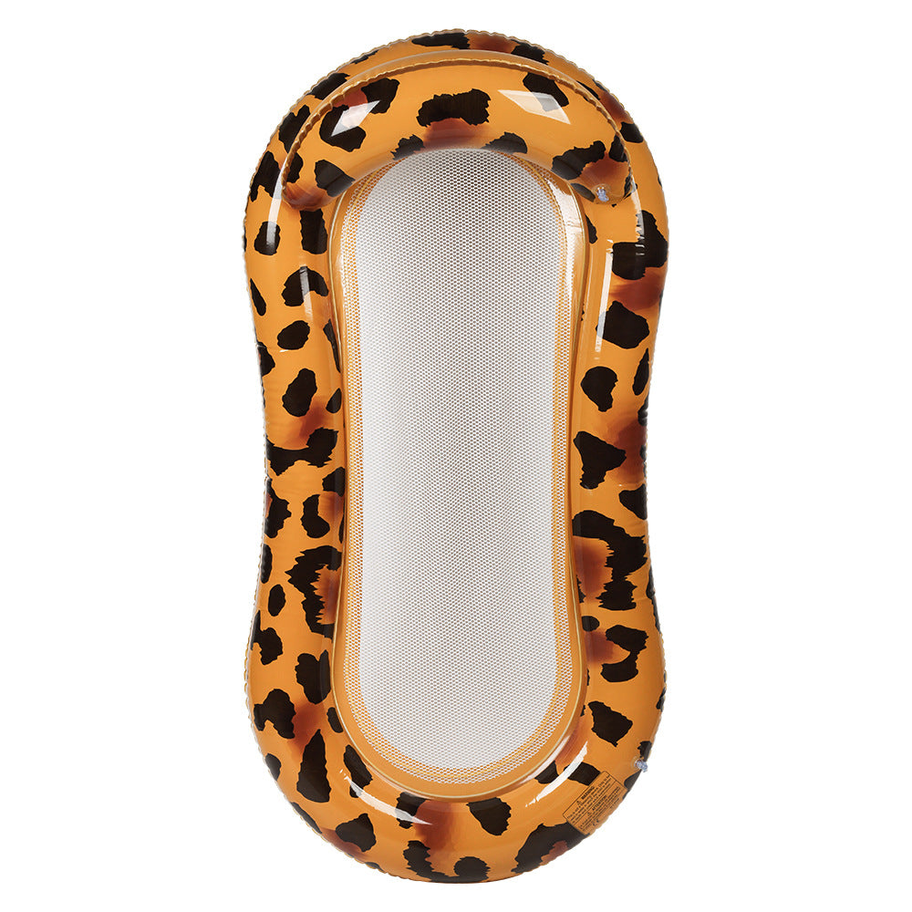 Kvinner Oppblåsbar Luksus Svømme Lounge med Solbeskyttelse Luvikno