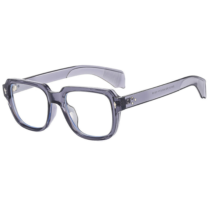 Dame Designer-solbrille i moderne firkantet stil Luvikno