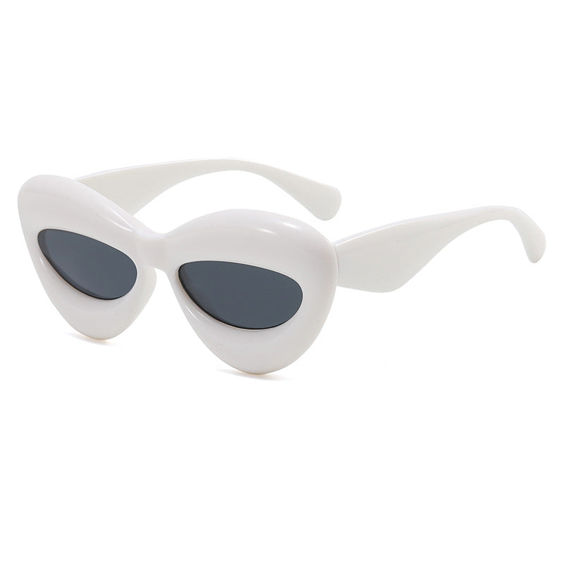 Dame kreative designer solbriller i cat-eye stil Luvikno