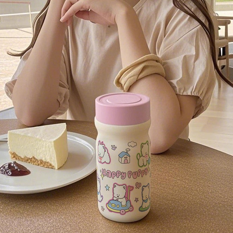Damen Isoliertrinkflasche mit kreativem Tierdesign Luvikno
