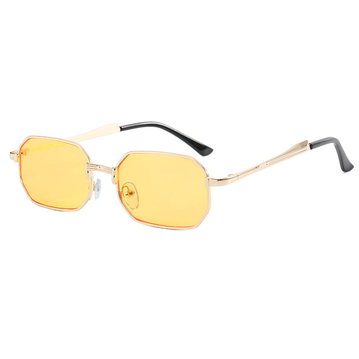 Dame fashionable bifokalbrille med edel metallramme Luvikno