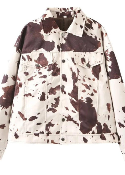 Luvik | Painatus Denim Takki