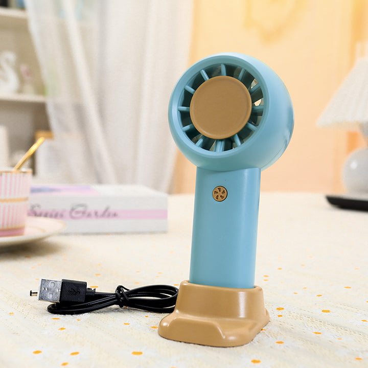 Dame bærbar USB-vifte i kreativ design Luvikno