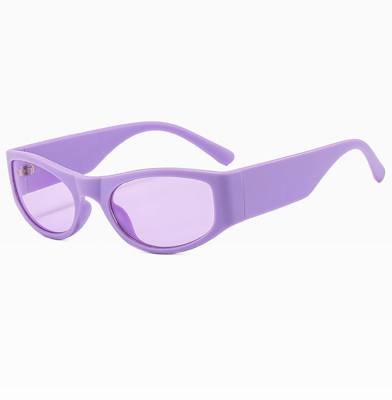 Dame moteriktig solbrille med aerodynamisk design Luvikno