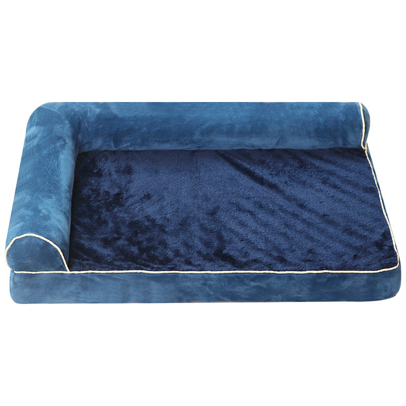 Unisex ortopedisk koset bed for kjæledyr Luvikno